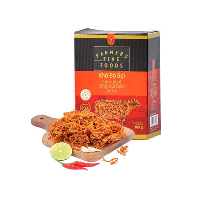 Khô bò sợi Farmers Fine Foods 100g/ Hộp