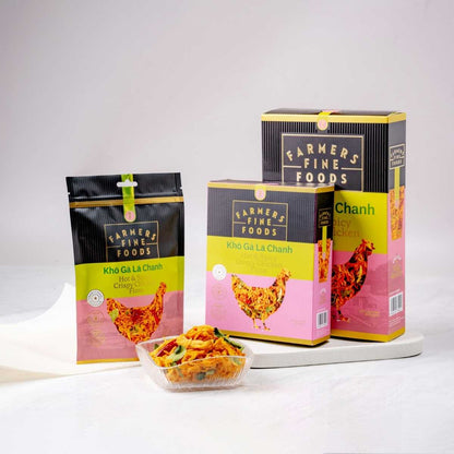 Khô gà lá chanh Farmers Fine Foods 100g/ Túi