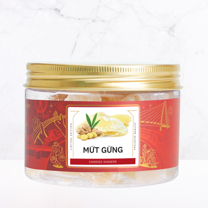 Mứt gừng Farmers Fine Foods 120 g ( Hủ nhựa )