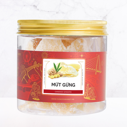Mứt gừng Farmers Fine Foods 150 g ( Hủ nhựa )