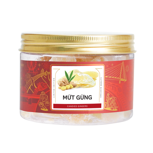 Mứt gừng Farmers Fine Foods 120 g ( Hủ nhựa )