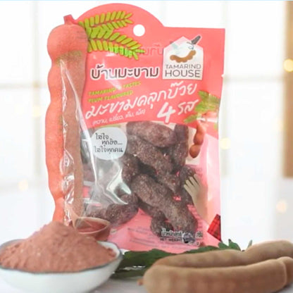Mứt me 4 vị hương vị ô mai Tamarind House 75G