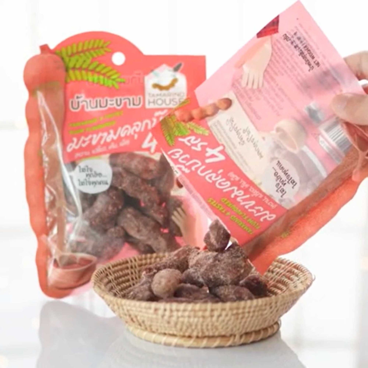 Mứt me 4 vị hương vị ô mai Tamarind House 75G