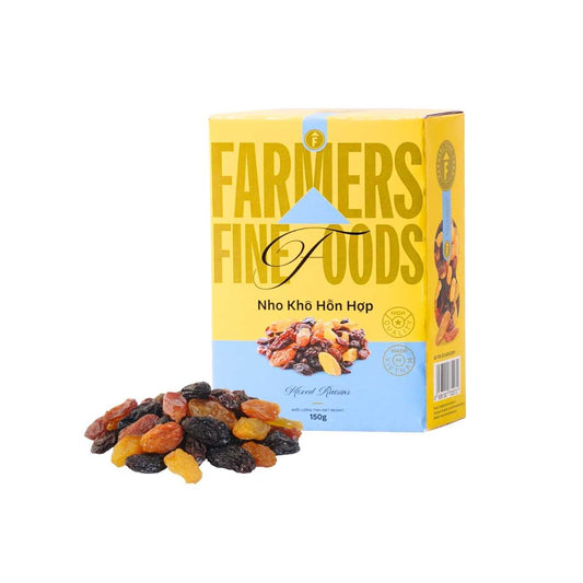 Nho khô hỗn hợp Farmers Fine Foods 150 g/ Hộp
