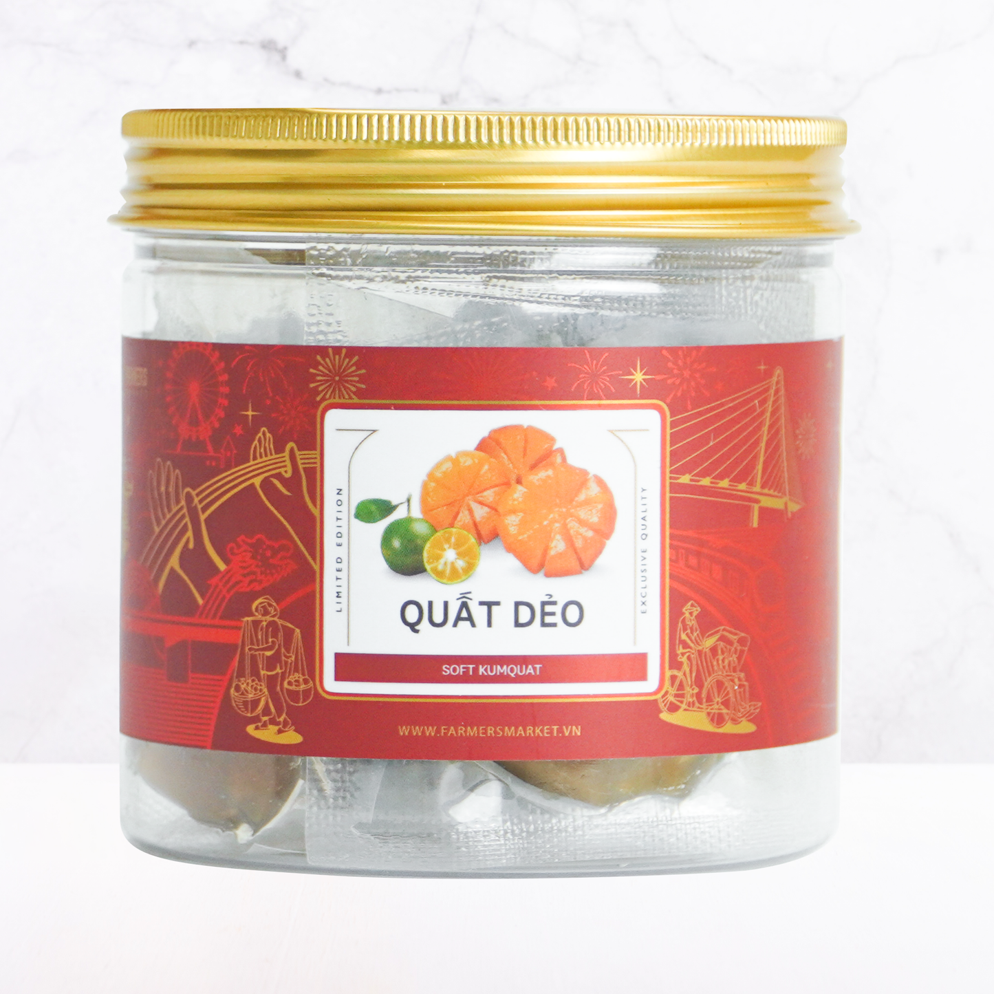 Quất dẻo Farmers Fine Foods 140 g ( Hủ nhựa )