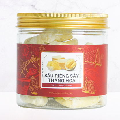 Sầu riêng sấy thăng hoa Farmers Fine Foods tú 45 g ( Hủ nhựa )