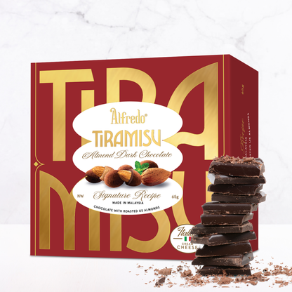 Socola đen hạnh nhân Alfredo tiramisu cheese 65G
