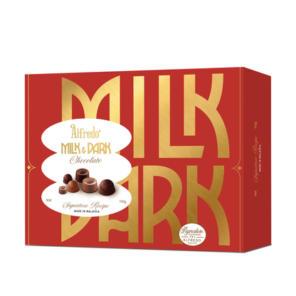 Socola sữa và đen Alfredo 110G