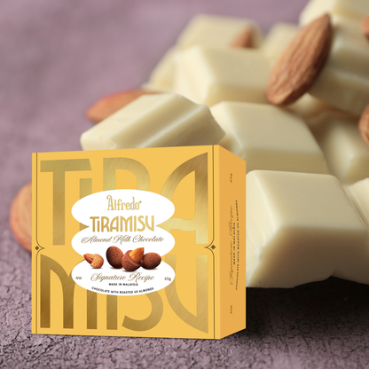 Sô cô la sữa hạnh nhân alfredo tiramisu 65 g