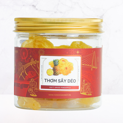 Thơm sấy dẻo Farmers Fine Foods 120 g ( Hủ nhựa )
