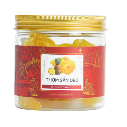 Thơm sấy dẻo Farmers Fine Foods 120 g ( Hủ nhựa )