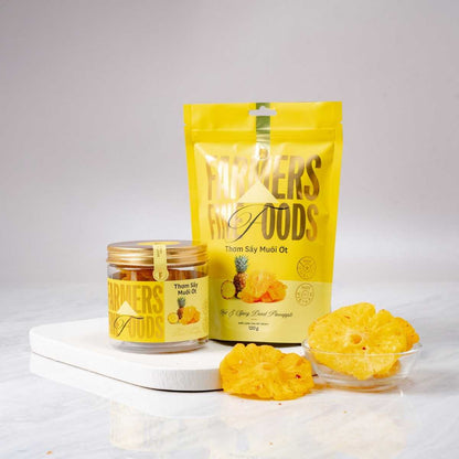 Thơm sấy muối ớt Farmers Fine Foods 120g/ Túi