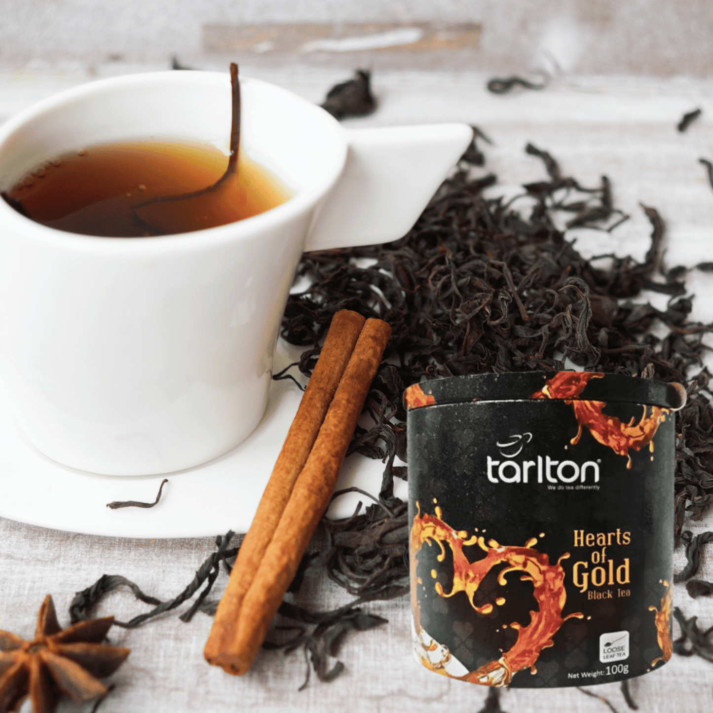 Trà đen Hearts of Gold Tarlton 100G