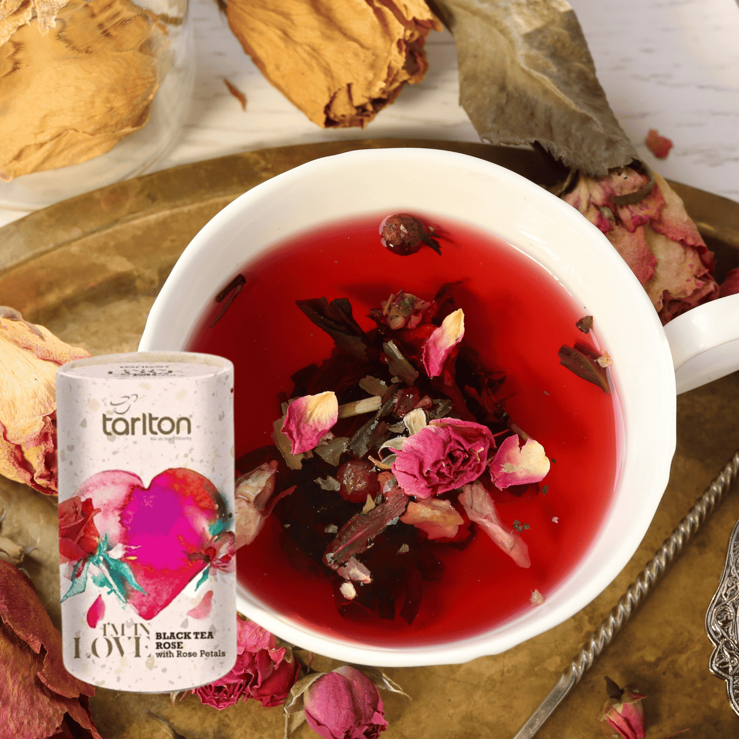 Trà đen cánh hoa hồng Tarlton 100G