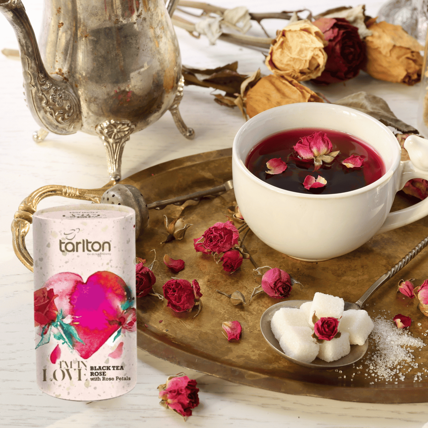 Trà đen cánh hoa hồng Tarlton 100G