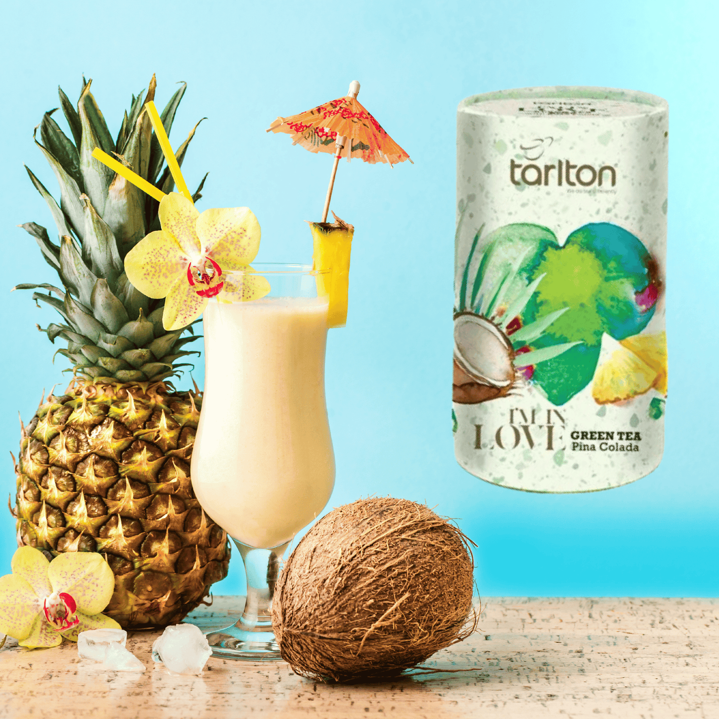 Trà xanh Pina Colada Tarlton 100G