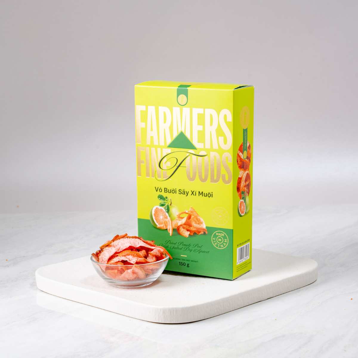 Vỏ bưởi sấy xí muội Farmers Fine Foods 150G