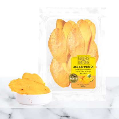 Xoài sấy muối ớt Farmers Fine Foods 100 g