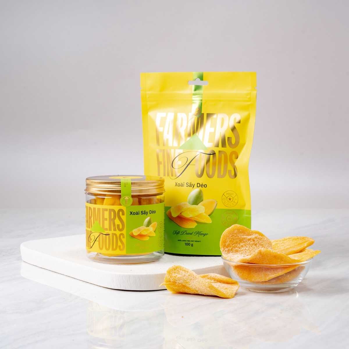 Xoài sấy dẻo Farmers Fine Foods 100 g/Túi