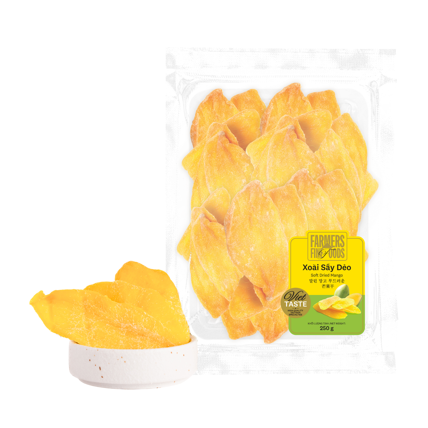 Xoài sấy dẻo Farmers Fine Foods 250 g