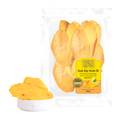 Xoài sấy muối ớt Farmers Fine Foods 100 g