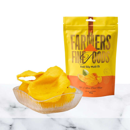 Xoài sấy muối ớt Farmers Fine Foods 100g/ Túi