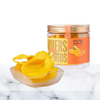 Xoài sấy muối ớt Farmers Fine Foods 150g/ Hũ