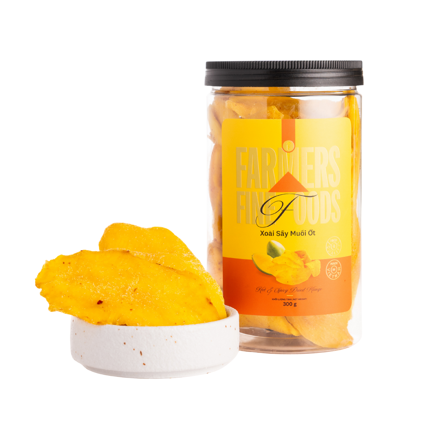 Xoài sấy muối ớt Farmers Fine Foods 300 g