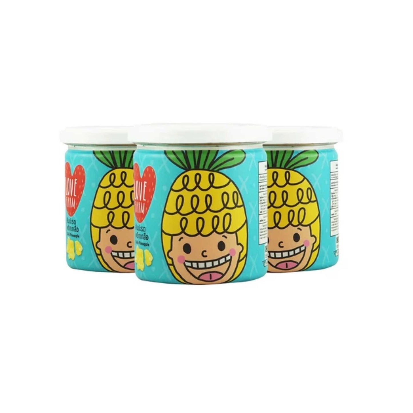 Dứa sấy muối ớt Love Farm 160G