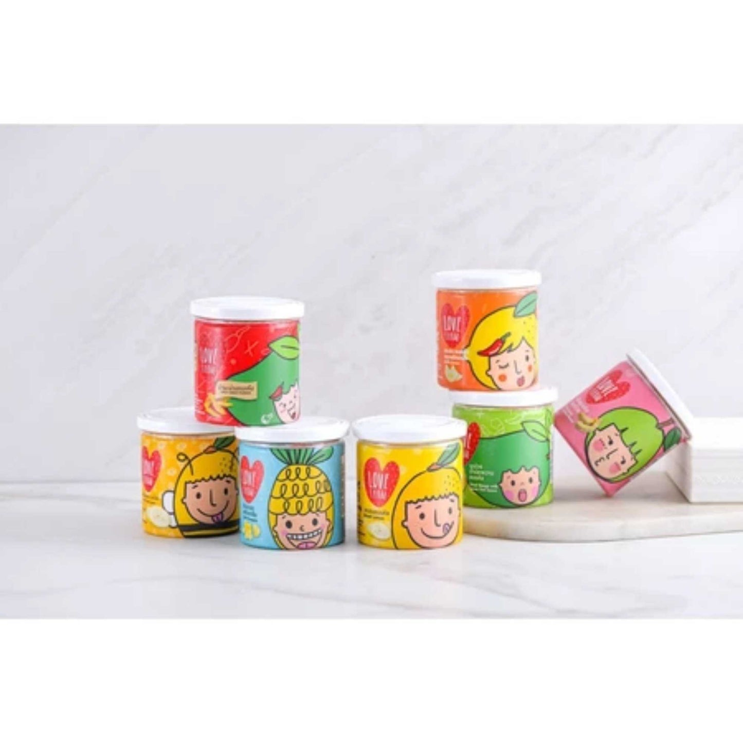 Dứa sấy muối ớt Love Farm 160G