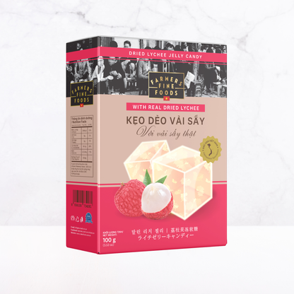 Kẹo dẻo vải sấy Farmers Fine Foods 100 g