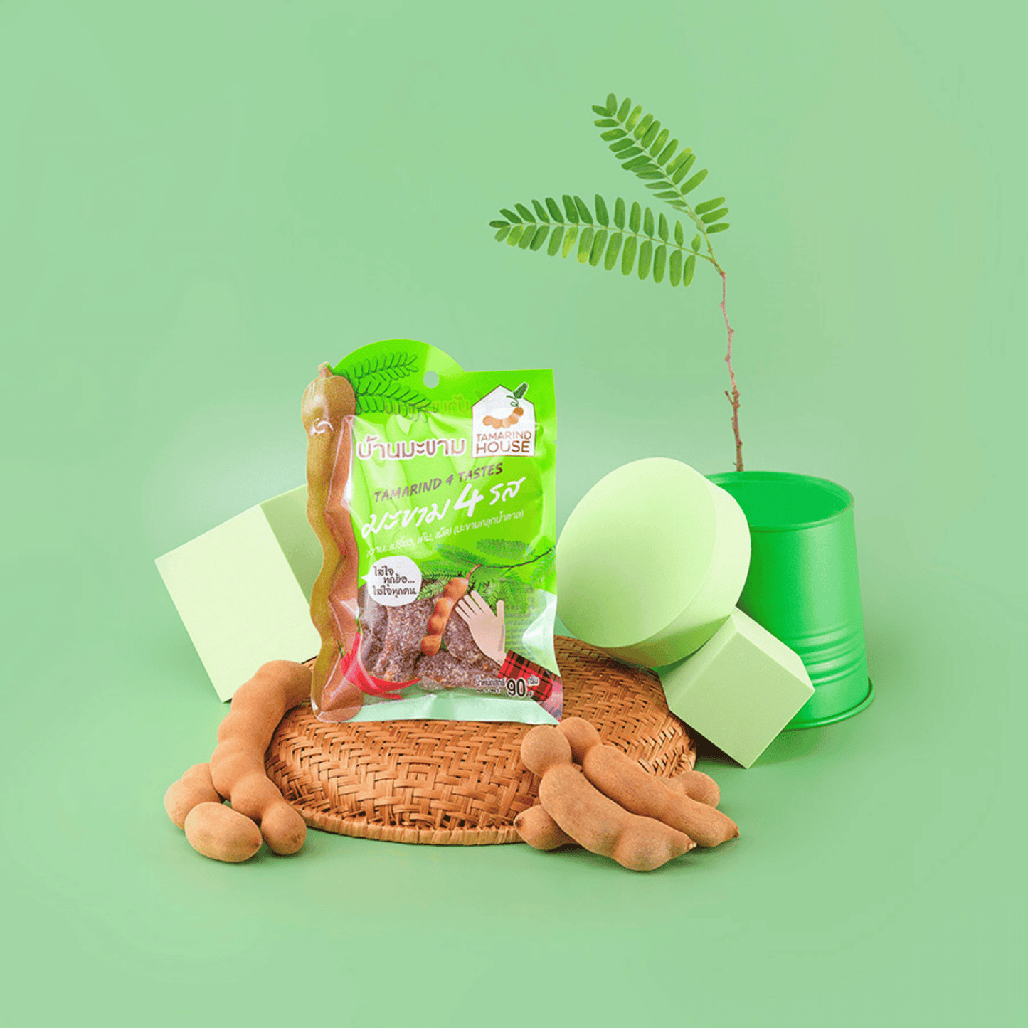 Mứt me 4 vị Tamarind House 75G