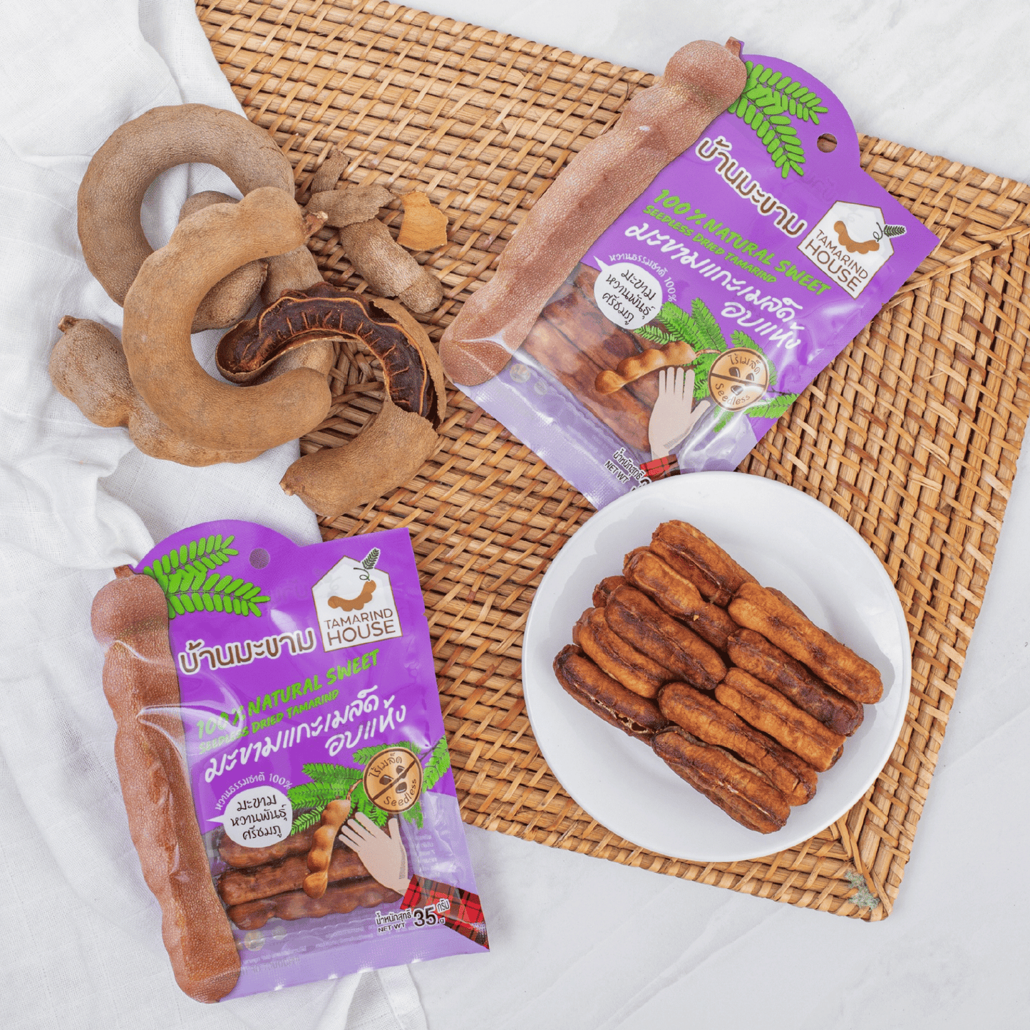 Me ngọt sấy khô không hạt Tamarind House 180G
