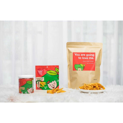 Xoài sấy dẻo lắc mắm Love Farm 120g