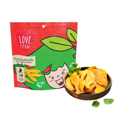 Xoài sấy dẻo lắc mắm Love Farm 30G